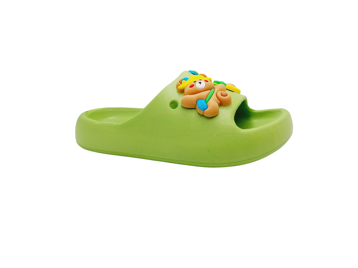 Шльопанцы для мальчиков M&L MU058058/34 Зеленый 34 - изображение 3