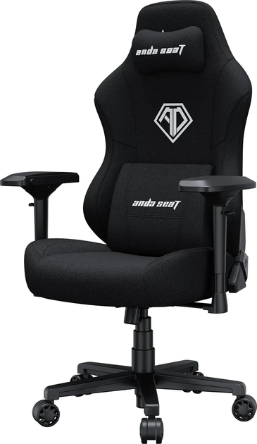 Fotel gamingowy Anda Seat Phantom 3 Pro Size L Fabric Black (AD18YC-06-B-F) - obraz 3