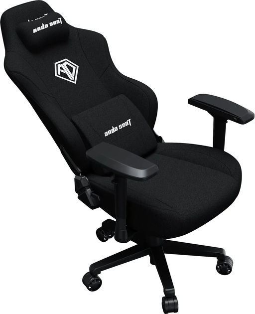 Fotel gamingowy Anda Seat Phantom 3 Pro Size L Fabric Black (AD18YC-06-B-F) - obraz 6
