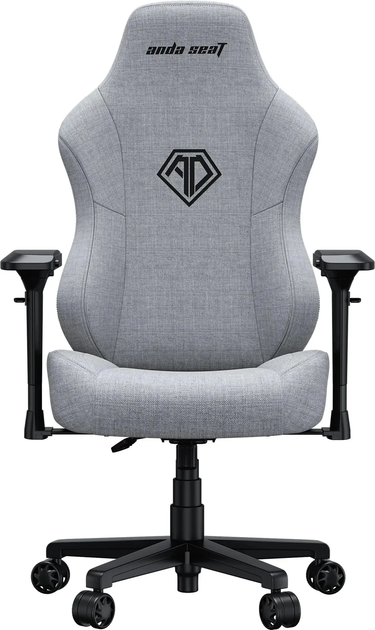 Крісло ігрове Anda Seat Phantom 3 Pro Size L Fabric Grey (AD18YC-06-G-F) - зображення 2
