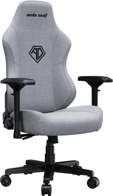 Крісло ігрове Anda Seat Phantom 3 Pro Size L Fabric Grey (AD18YC-06-G-F) - зображення 5