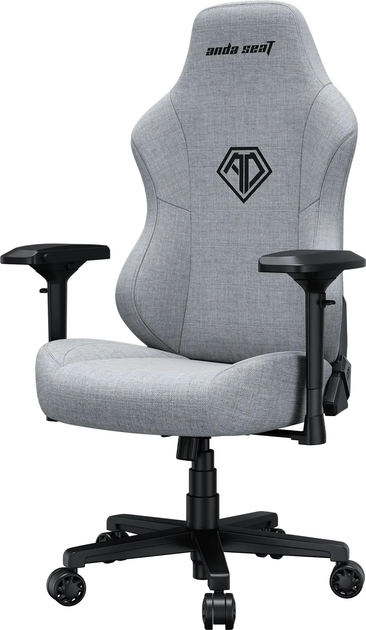 Крісло ігрове Anda Seat Phantom 3 Pro Size L Fabric Grey (AD18YC-06-G-F) - зображення 6