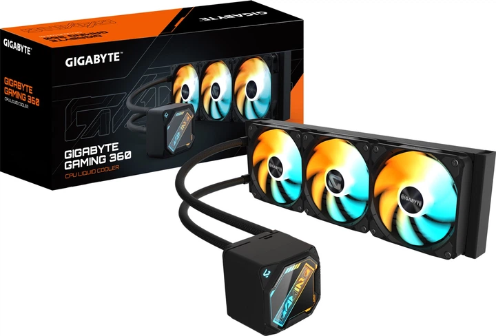 Система рідинного охолодження Gigabyte Gaming 360 Black (GP-GIGABYTE GME 360) - зображення 5