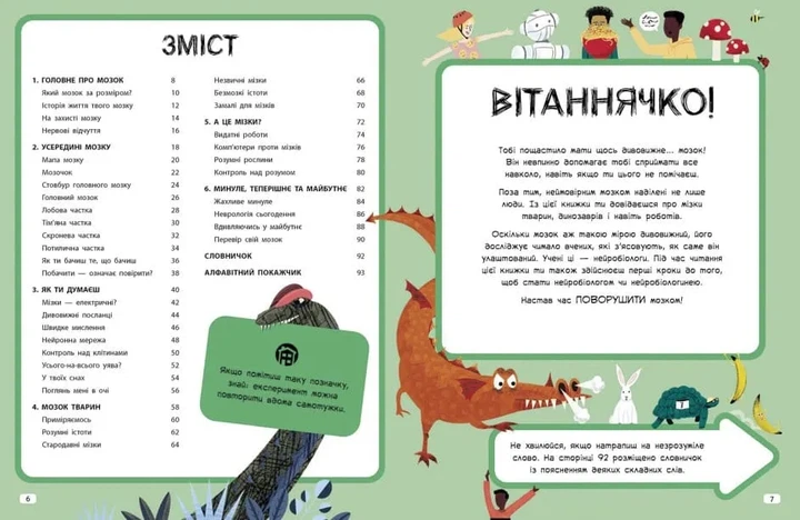 Дивовижний мозок. Ця книжка повна мізків: усілякі мізки та як вони працюють - Фото 3 Дивовижний мозок. Ця книжка повна мізків: усілякі мізки та як вони працюють - изображение 3