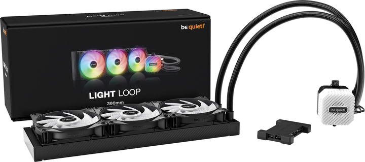 Chłodzenie wodne be quiet! Light Loop 360mm Black (BW022) - obraz 6