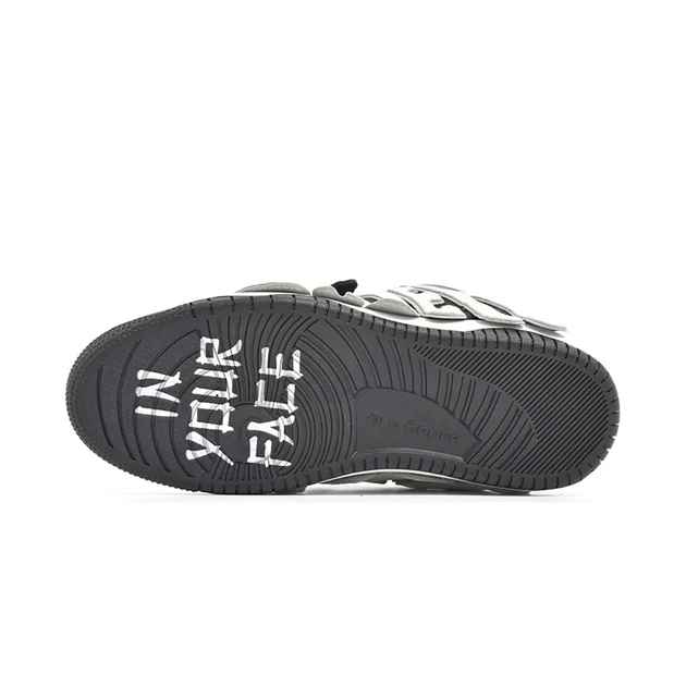 Чоловічі кеди Old Order Skater 001 X STA Black Sall 46 Білий O2120692 - изображение 4
