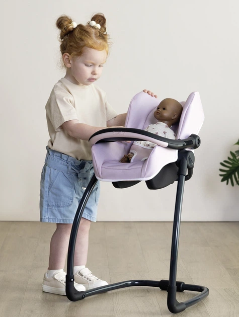 Крісло для ляльки Smoby Toys Maxi-Cosi 3 в 1 Рожева перлина 43х41х72 см (7600240242) - зображення 10