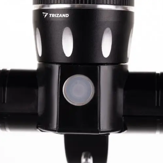 Велоліхтар T6 USB + задній ліхтар Trizand 23681 акумуляторний комплект для велосипеда