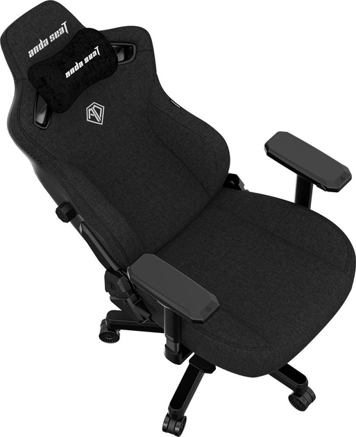 Fotel gamingowy Anda Seat Kaiser 3 Size L Black (AD12YDC-L-01-B-CF) - obraz 5