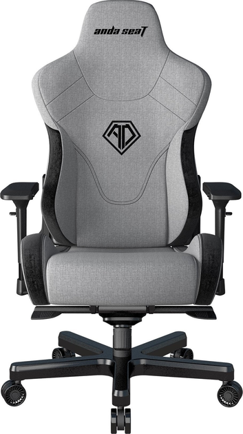 Крісло ігрове Anda Seat T-Pro 2 Size XL Grey (AD12XLLA-01-GB-F) - зображення 2
