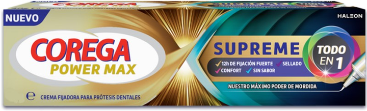Крем для фіксації зубних протезів Corega Power Max 40 г (5054563223678) - зображення 2