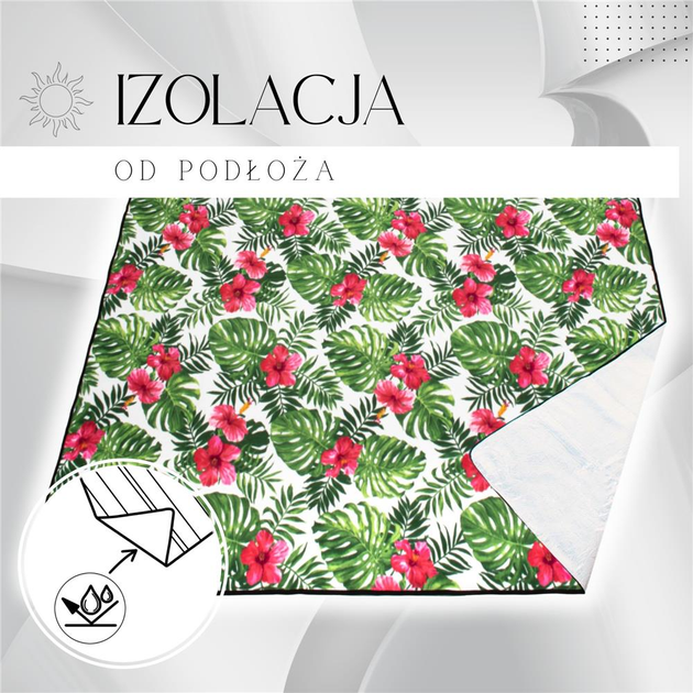 Килимок для пікніка Springos 200 х 200 см PM019 (5907719417868) - зображення 12