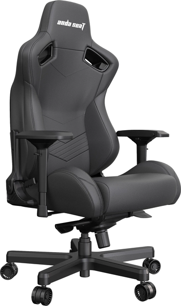 Fotel gamingowy Anda Seat Kaiser 2 Size XL Black (AD12XL-07-B-PV-B01) - obraz 2