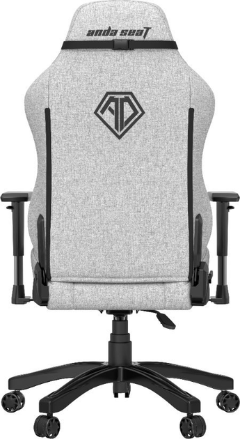 Fotel gamingowy Anda Seat Phantom 3 Size L Fabric Grey (AD18Y-06-G-F) - obraz 9