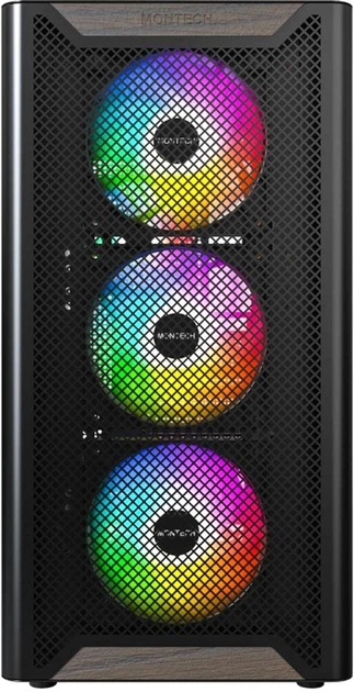 Корпус Montech XR Wood Black - зображення 2