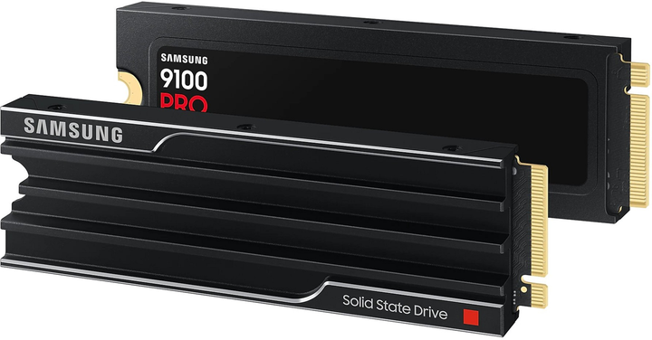 Dysk SSD Samsung 9100 Pro Heatsink 1TB M.2 PCIe 5.0 x4 V-NAND TLC (8806095811673) - obraz 4