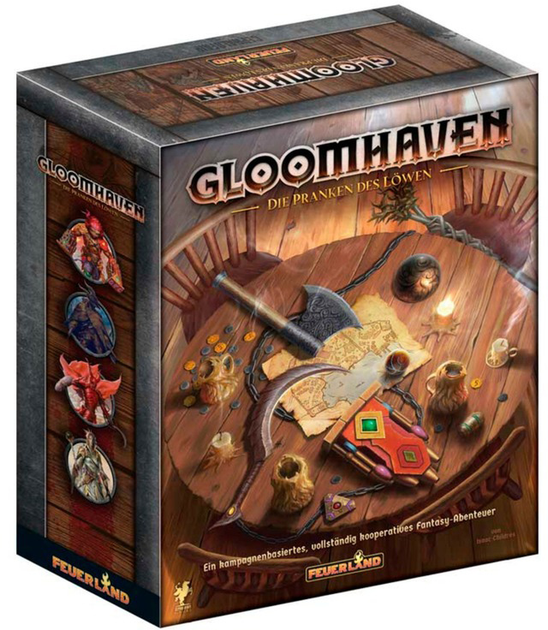 Настільна гра Pegasus Gloomhaven Lion's Claws (706949635777) - зображення 1