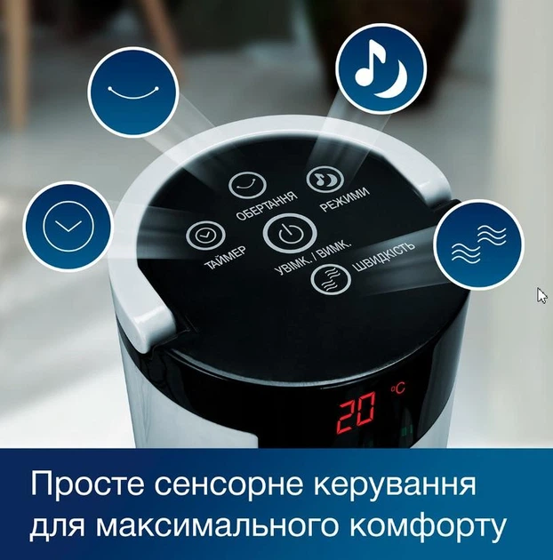 Вентилятор напольный Interlux ILFC-5000 White - изображение 5