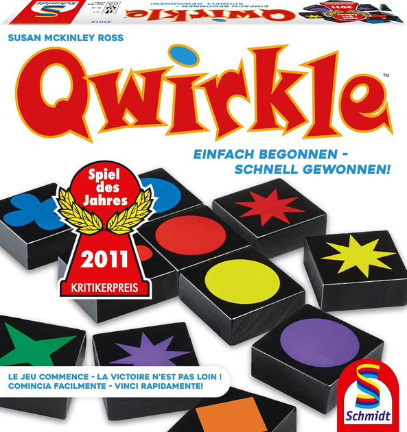Gra planszowa Schmidt Spiele Qwirkle (4001504490140) - obraz 1