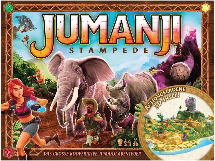Gra planszowa Spinmaster Jumanji Stampede (681147032446) - obraz 1