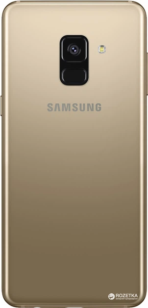 Мобильный телефон Samsung Galaxy A8 2018 32GB Gold - изображение 3