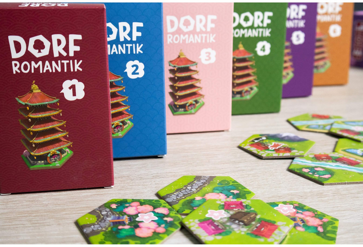 Gra planszowa Pegasus Dorfromantik Sakura (4250231740411) - obraz 4
