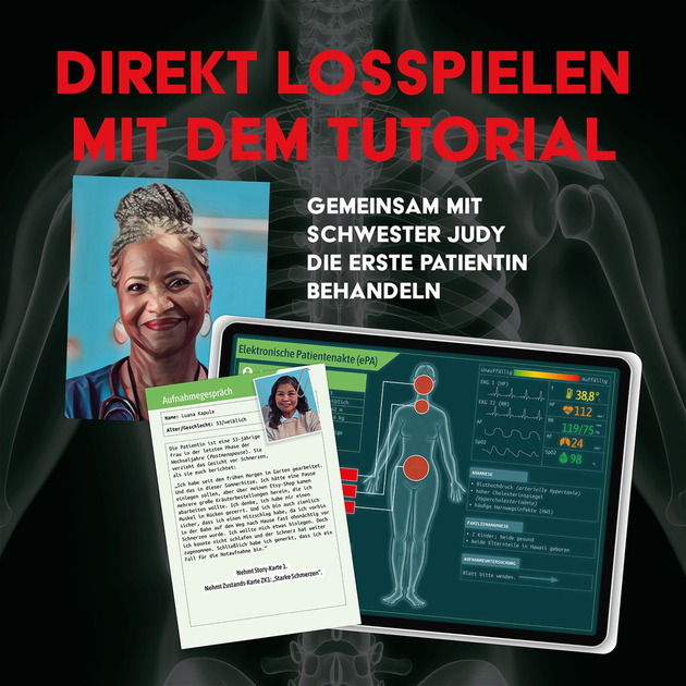Настільна детективна гра Kosmos Medical Mysteries New York Emergency Room (4002051684402) - зображення 5