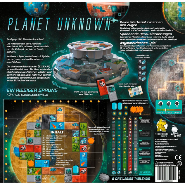Gra planszowa Pegasus Planet Unknown (4270003010856) - obraz 2