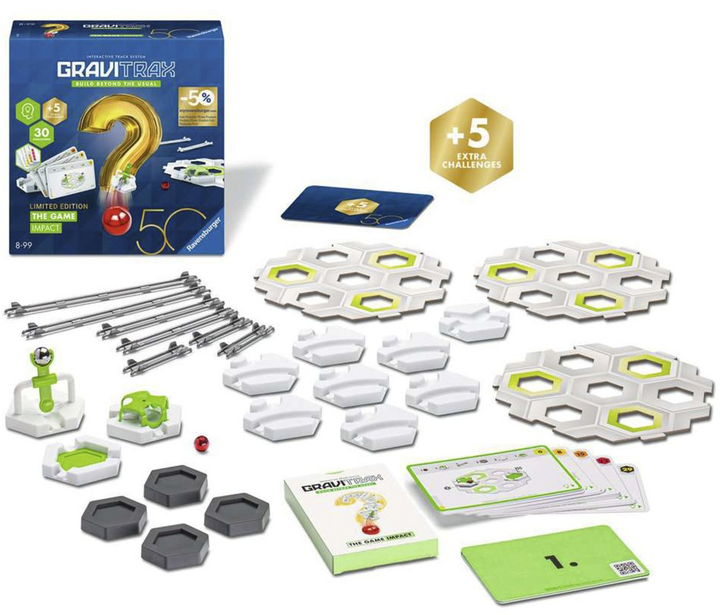 Gra logiczna Ravensburger GraviTrax The Game Impact 50 lat niebieskiego trójkąta (4005556239177) - obraz 2