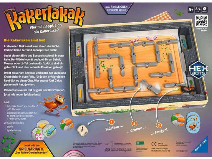 Настільна гра Ravensburger Таракани (4005556208005) - зображення 3