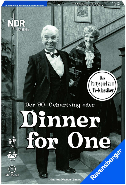 Gra planszowa Ravensburger 90 urodziny albo Kolacja dla jednej osoby (4005556268351) - obraz 1