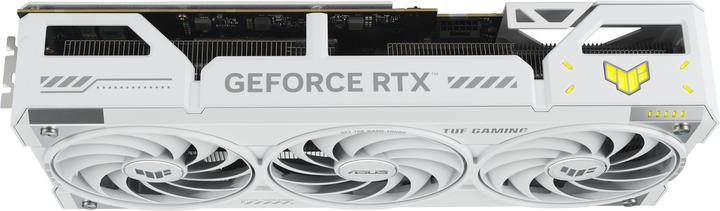 Karta graficzna ASUS PCI-Ex GeForce RTX 5070 Ti TUF Gaming White OC Edition 16GB GDDR7 (256bit) (2610/28000) (2 x HDMI, 3 x DisplayPort) (90YV0MD3-M0NA00) - obraz 6