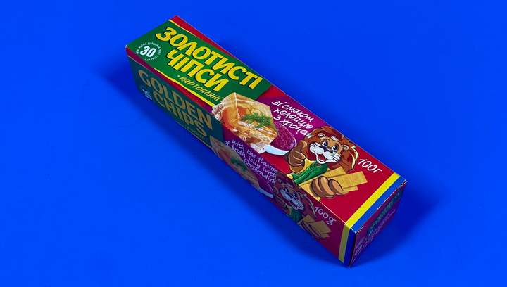 Чипсы Золотистые со Вкусом Холодца с Хреном 100g - изображение 2