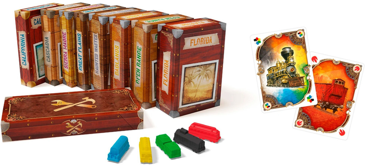 Gra planszowa Asmodee Wsiąść do Pociągu Legacy Legendy Zachodu (824968203361) - obraz 2