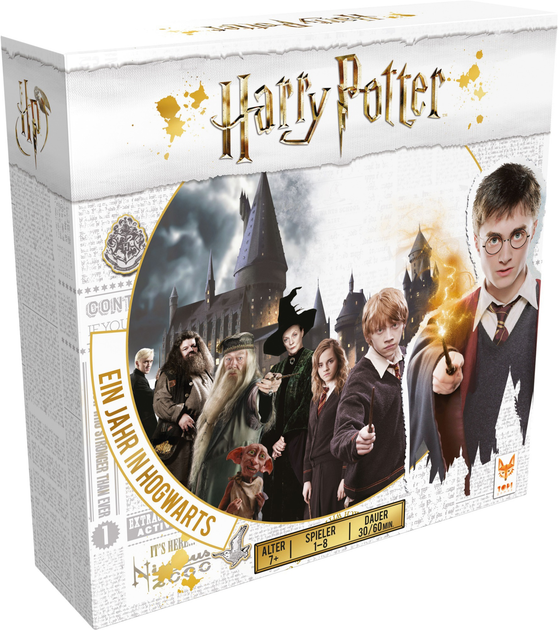 Gra planszowa Asmodee Harry Potter Rok w Hogwarcie (4015566601789) - obraz 1