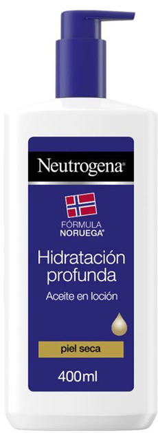 Олія для тіла Neutrogena Hidratacion Profunda глибоко зволожувальна 400 мл (3574661785868) - зображення 1