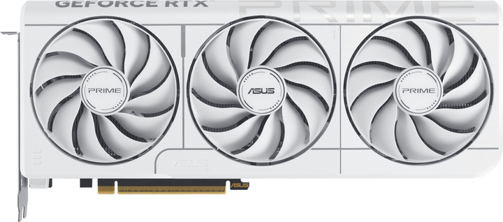 Відеокарта ASUS PCI-Ex GeForce RTX 5070 PRIME White OC Edition 12GB GDDR7 (192bit) (2587/28000) (HDMI, 3 x DisplayPort) (90YV0M19-M0NA00) - зображення 9