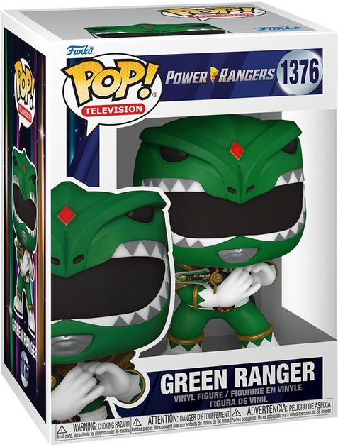 Figurka Funko Pop Power Rangers 30th Green Ranger 9 cm 72202 (889698722025) - obraz 1