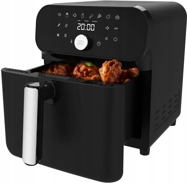 Frytkownica beztłuszczowa Cecotec Cecofry Smokin Duo 6000 (3488) - obraz 2