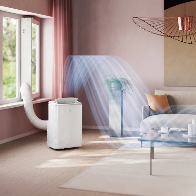Кондиционер мобильний Electrolux EXP26U339CW - изображение 6