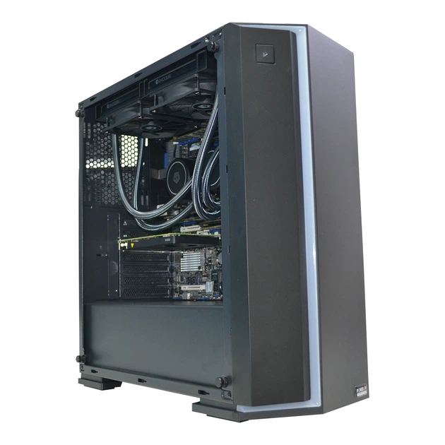 Двухпроцессорная рабочая станция PowerUp #157 Xeon E5 2673 v4 x2 / 32 GB / SSD 256GB / NVIDIA Quadro M2000 4GB специализированная многопроцессорная вычислительная для разработки - изображение 4