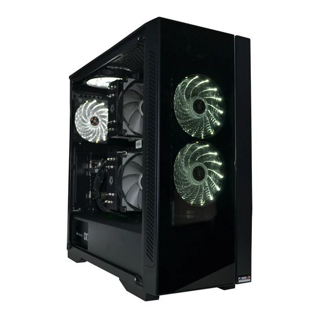 Двухпроцессорная рабочая станция PowerUp #234 Xeon E5 2699 v4 x2 / 64 GB / HDD 1 TB / SSD 512GB / NVIDIA Quadro M2000 4GB специализированная многопроцессорная вычислительная для разработки - изображение 3