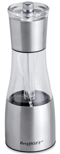 Młynek do soli i pieprzu BergHOFF Essentials Duo 2w1 19 cm (5413821075471) - obraz 1