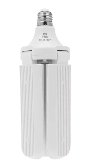 Сложная светодиодная лампа Fan Blade Led Bulb E27 с 3 лопастями. - изображение 3