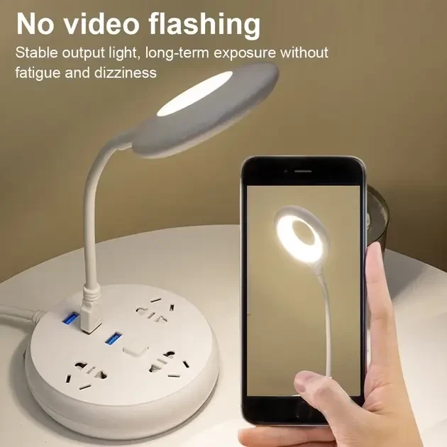 Гибкий USB-светильник с управлением голосом 16 LED, 5 Вт, Белый Лампа USB LED lamp LK-50 - изображение 5