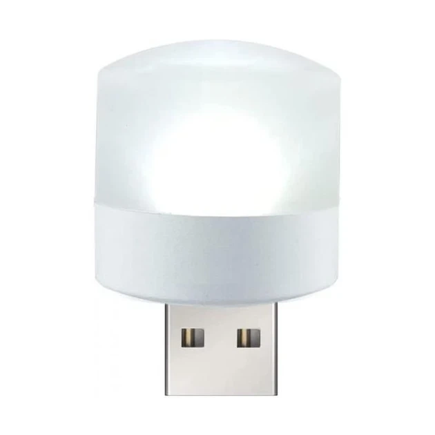 Лампочка USB Портативная мини лампа USB светодиодная белая - Фото 2 Лампочка USB Портативная мини лампа USB светодиодная белая - изображение 2