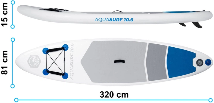Дошка для SUP Neo-sport 170000 320 см - Фото 6 Дошка для SUP Neo-sport 170000 320 см - изображение 6