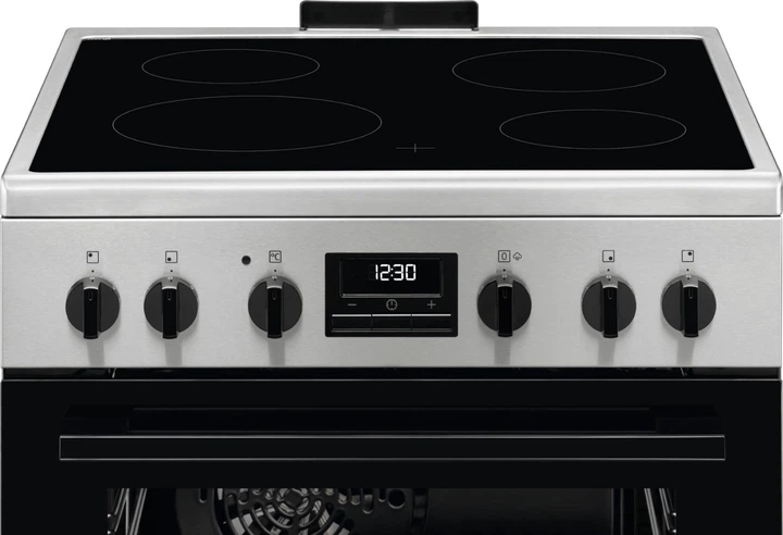 Electrolux Плита электрическая стеклокерамическая, 58л, 60x60см, дисплей, конвекция, пар, нерж - изображение 2