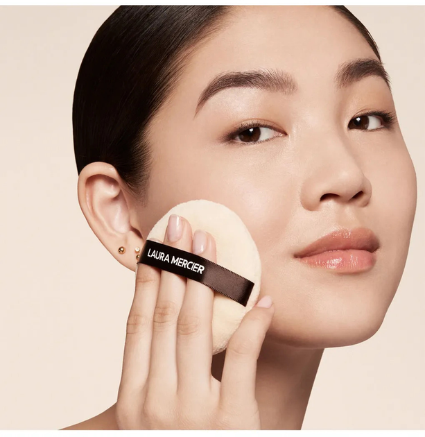 Набір Пуховка для пудри Laura Mercier Medium Velour Puff 2 шт (194250033809) - зображення 2