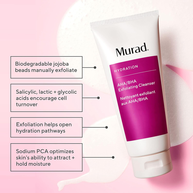 Пілінг для обличчя Murad Hydration AHA/BHA Exfoliating 148 мл (767332150192) - зображення 3